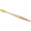 dantesmile spazzolino da denti in bamboo per adulti - sunny yellow