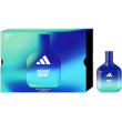 adidas vibes energy drive cofanetto con eau de parfum 100ml + cappellino verde pastello