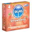 skins *strawberry* 4 pz preservativi