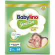 babylino sensitive pannolini taglia 2 mini (3-6 kg) 64 pezzi