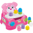clementoni baby clemmy poltroncina porta mattoncini bimba 10-36 mesi