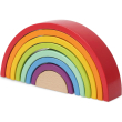 kiokids arcobaleno in legno per bambini 18m+