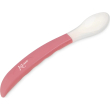 kiokids cucchiaio silicone rosa per bebè step 2