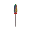 lci cosmetics - punta carbide fiamma rainbow bassa abrasività 1