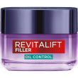 l'oréal paris revitalift filler 8h oil control crema gel acido ialuronico 50ml
