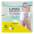 lines specialist derma protection extra pants assorbenti taglia l 14 pezzi