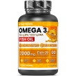 vitastrong omega‑3 alta dosi - 90 softgel capsule, epa + dha puri p