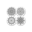 mysweetstitch | freestyle libre 1 & 2 sensor sticker mandala black 4