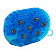 spazzola magnetica per massaggio blu 1 st