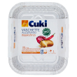 cuki cuoce vaschette alluminio doppia forza riciclabili 1 porzione 6 pezzi