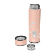 nuvita borraccia termica con termometro led english rose 500ml
