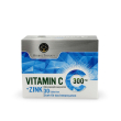 herbal therapy vitamina c 300 mg con zinco 30 pz compresse masticabili