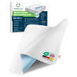 sensalou sottotappeto per incontinenza topper materasso impermeabi