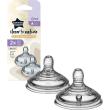 tommee tippee closer to nature tettarelle 0m+ flusso lento 2 pezzi