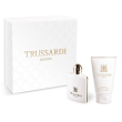 trussardi cofanetto donna eau de parfum 50ml + body lotion 100ml