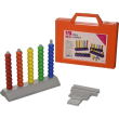 cwr abaco multibase per bambini dai 3 anni con 45 cilindretti colorati