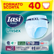 iasi pants unisex alta protezione, 40 mutande assorbenza extra, taglia