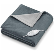 beurer hd 75 termocoperta morbida coperta riscaldata, 6 livelli di tem