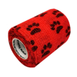 benda autoadesiva lisacare - zampa rossa 7,5 cm x 4,5 m 1 pz fasciat