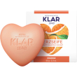 klar saponetta cuore all'arancia - 65 g