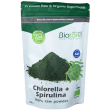 biotona bio chlorella + spirulina raw powder 200 g polvere