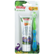 nuby citroganix toothpaste 45g + toothbrush promo 45 g dentifricio
