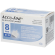 accu fine needle 0.25x8 mm 31g 100 pz ago per iniezione