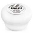 proraso white shaving soap in a bowl sensitive haut 150 ml sapone