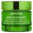 apivita bee radiant smoothing & reboot night gel-balm 50 ml