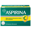aspirina - c per raffreddore febbre e influenza con vitamina c 20 compresse effervescenti