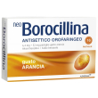 neoborocilina neoborocillina gusto arancia - antisettico del cavo orofaringeo 16 pastiglie