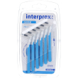 interprox plus conico blu 6 pezzi pz spazzolino da denti