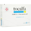 tocalfa 50000 u.i. + 50 mg - trattamento per la carenza di vitamina a ed e 20 capsule molli