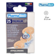pharmadoct 25 cerotti premium rotondi protettivi con garza emostatica