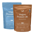 nu3 vegan protein 3k cookies & cream + chocolate flavor 1 pz polvere