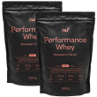 nu3 performance whey fragola 2x1000 g polvere