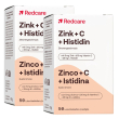 redcare zinco + vitamina c istidina 2x50 pz compresse orodispersibil
