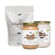 nu3 crema di mandorle bio + cocco semi chia 1 pz set
