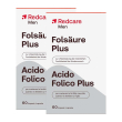 redcare men acido folico plus 2x60 pz capsule