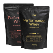 nu3 performance whey vaniglia + fragola 2x1000 g polvere