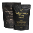nu3 performance whey set vaniglia + iced caffé 2x1000 g polvere