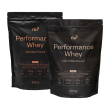 nu3 performance whey set cioccolato + iced coffee 2x1000 g polvere