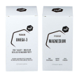 nu3 complesso di magnesio + omega-3 premium 1 pz set