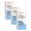 redcare lente a contatto mensile -2,5 diottrie 3x1 pz lenti
