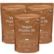nu3 vegan protein 3k cioccolato 3x1000 g polvere