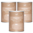 nu3 frullato proteico vegano bio cacao-macchiato 3x400 g polvere