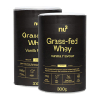 nu3 grass-fed whey, vaniglia 2x300 g polvere