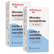 redcare lente a contatto mensile -1,75 diottrie 2x1 pz lenti contatt