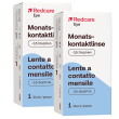 redcare lente a contatto mensile -3,5 diottrie 2x1 pz lenti