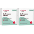 redcare archetti di filo interdentale (cerato con aroma menta) 2x75